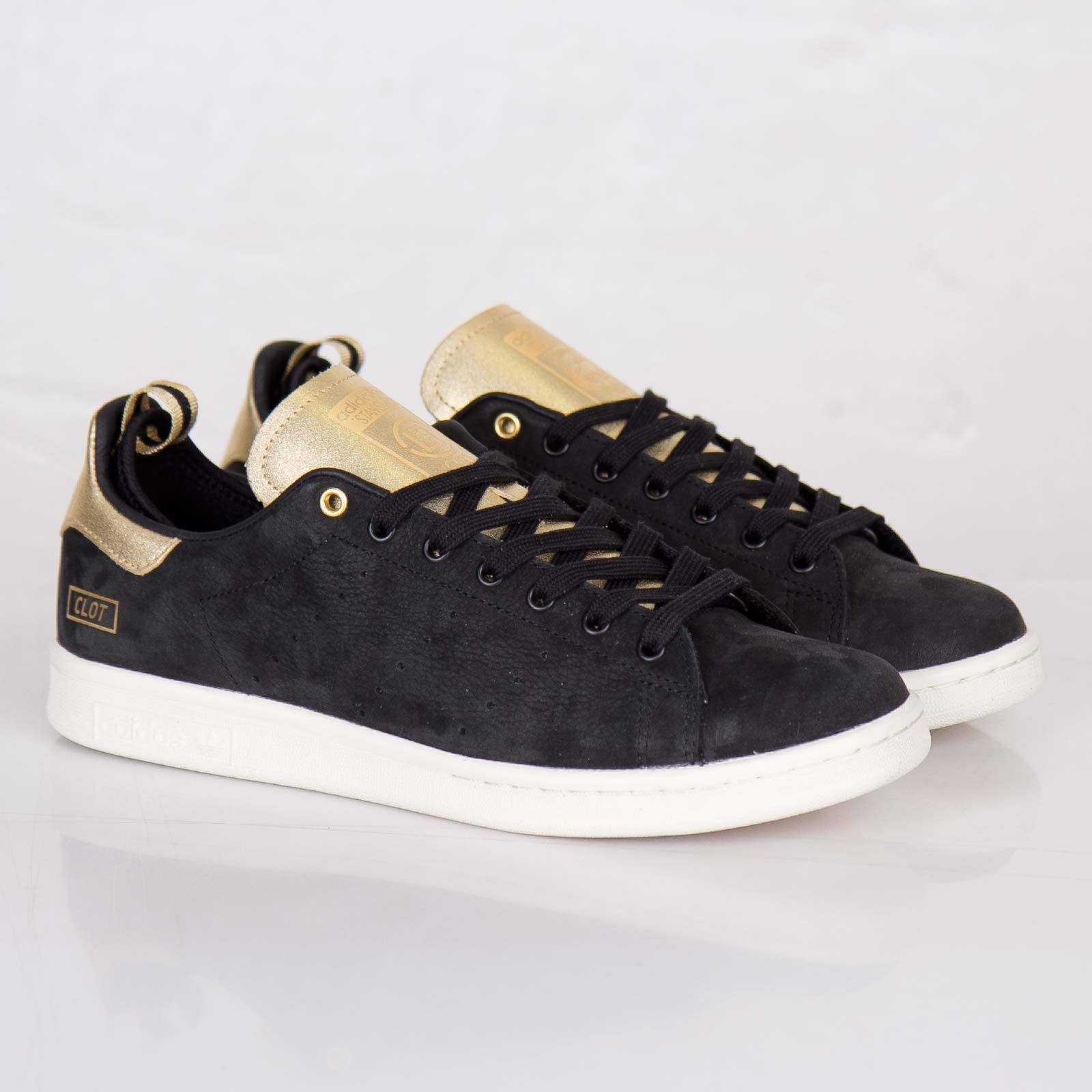 adidas stan smith noir doré